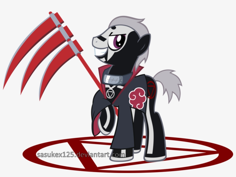 Sasukex125, Hidan, Naruto, Safe, Solo - My Little Pony Akatsuki, transparent png