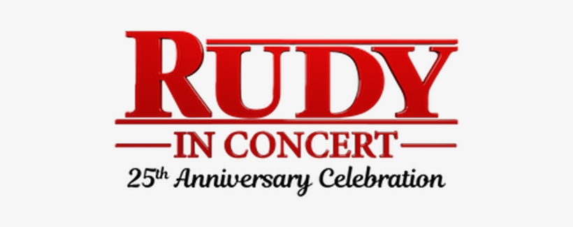 Rudy In Concert - Autographed Rudy Ruettiger Photograph - 8x10 Movie, transparent png