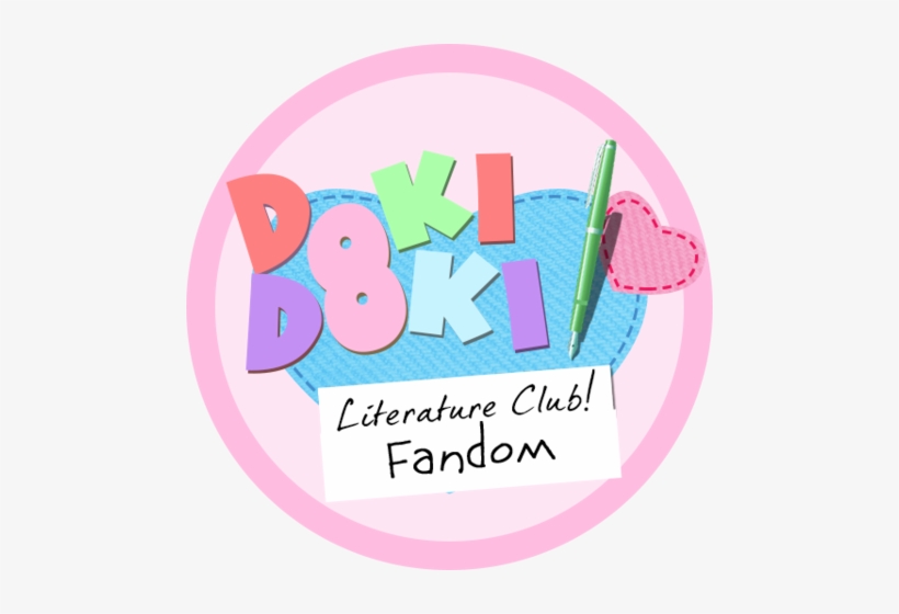 Ddlc Logof - Png Doki Doki Literature Club, transparent png