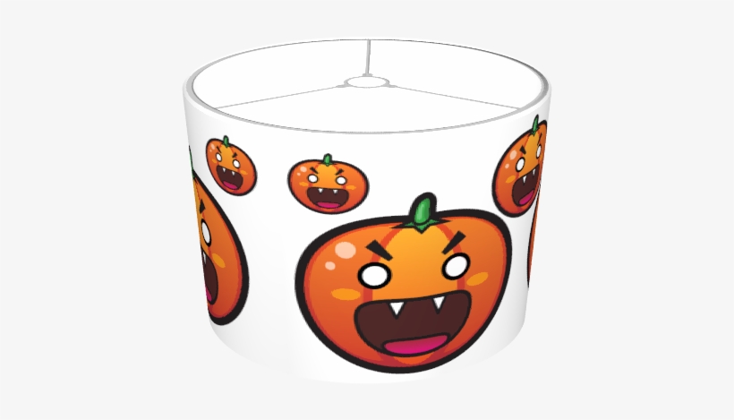 Evil Pumpkin Lampshade - Cartoon, transparent png