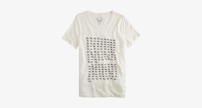 Hugo Guinness "me Me Me" Linen Tee - Pig, transparent png