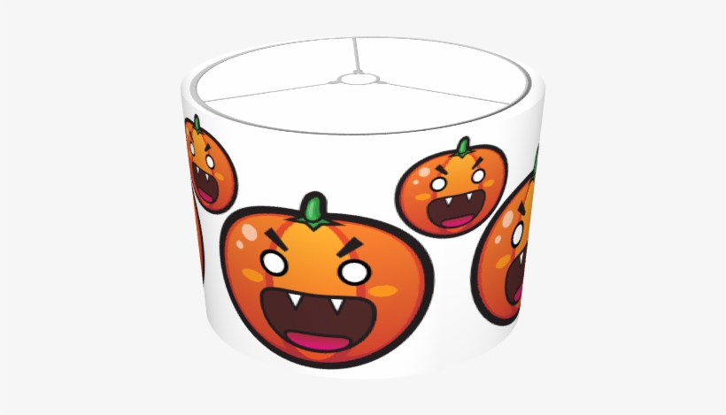 Evil Pumpkin Lampshade - Cartoon, transparent png