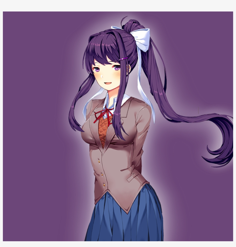 Medialooks Like Yuri Got A Bit Of Inspiration From - Mankitsu Happening Ddlc, transparent png