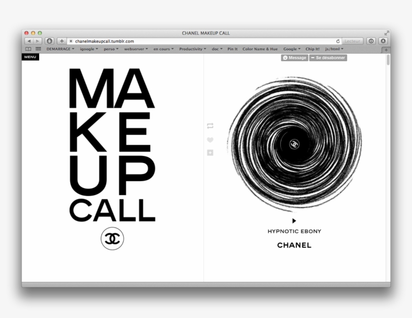 Chanelmakeupcall 1 Chanelmakeupcall 4 Chanelmakeupcall - Multimedia Software, transparent png