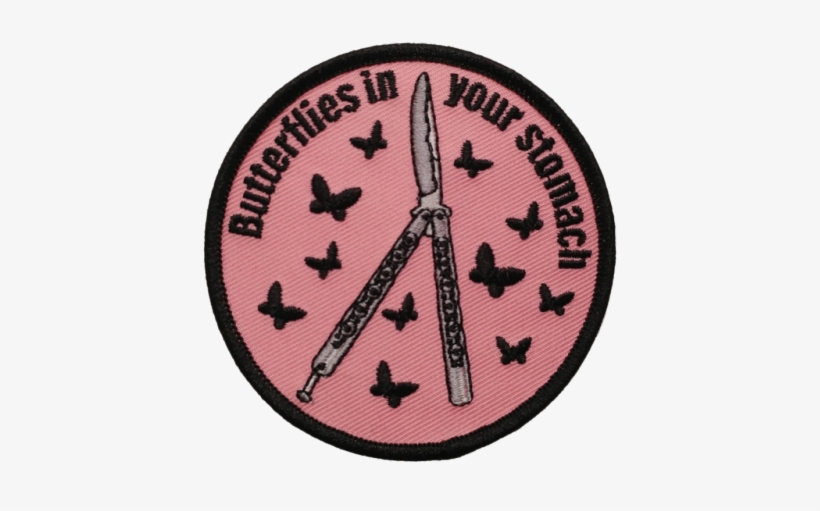 My Soul To Reap - Butterflies In Your Stomach Patch, transparent png