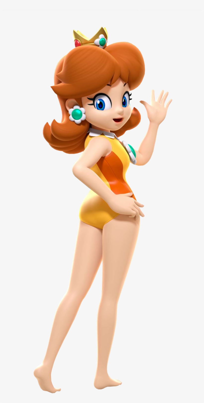 Daisy Rio2016 - Daisy Mario And Sonic, transparent png