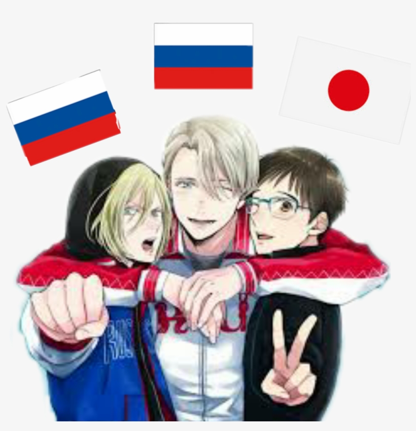 Yuri Onice Yurionice Yuri Yurikatsuki Victor Viktor - Victor Yuri And Yurio, transparent png