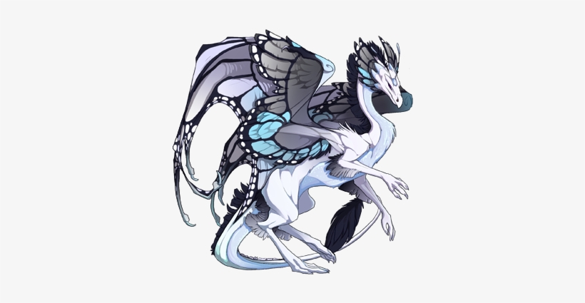 30523455 350 - Purple A Green Dragon, transparent png