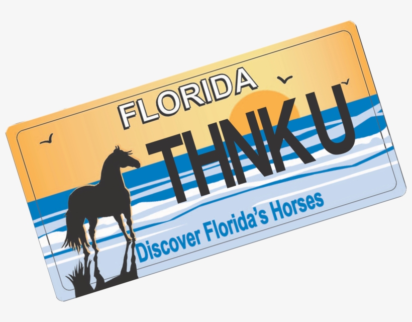 Florida Horse Plate - Florida, transparent png