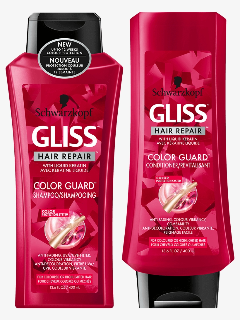 Gliss Kur Prachtvolle Kräftigung - Gliss Shampooing, transparent png