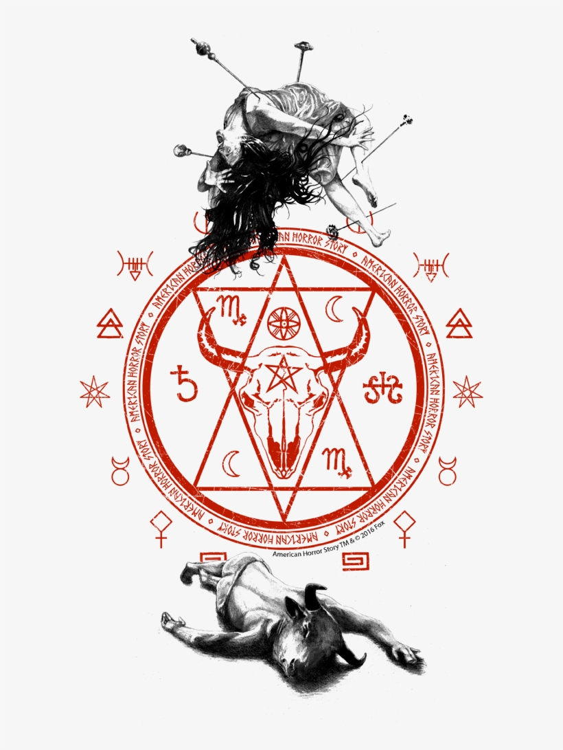 American Horror Story As Above So Below Men's V Neck - American Horror Story As Above So Below Mens Tri-blend, transparent png