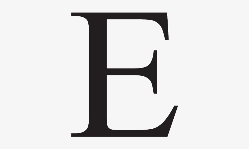 Epsilon Uppercase Greek Letter Wall Art Decal - Epsilon Greek Letter, transparent png