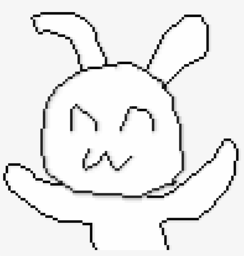 Kawaii Bunny By Imitator - Portable Network Graphics, transparent png