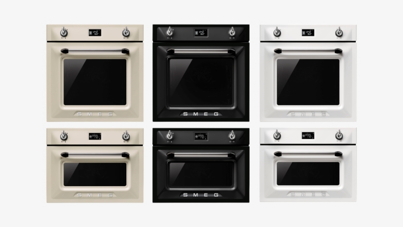 The 60cm Oven Is Feature-rich With Thermoseal Technology - Smeg Victoria Double Oven, transparent png