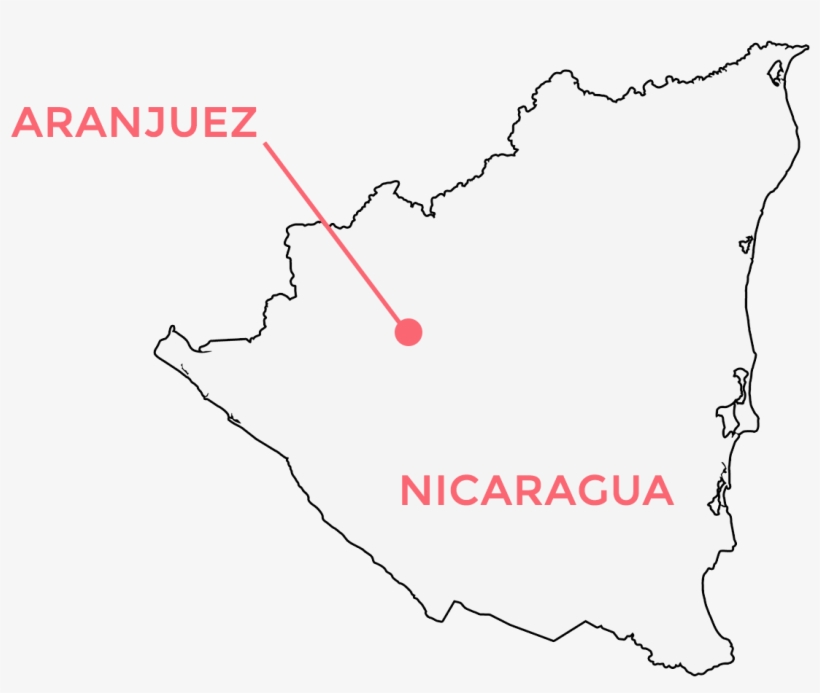 Aranjuez, Matagalpa - Nicaragua Map Vector, transparent png