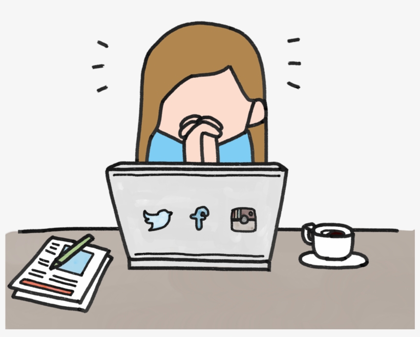 Seguidores Redes Sociales - Angry Email Cartoon, transparent png