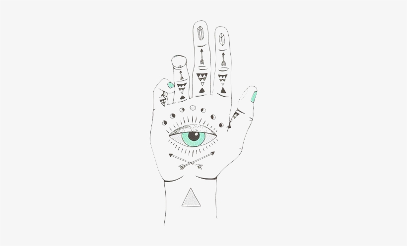 Image - Source - - Eye See Hamsa Canvas Print - Small By Wesley Bird, transparent png