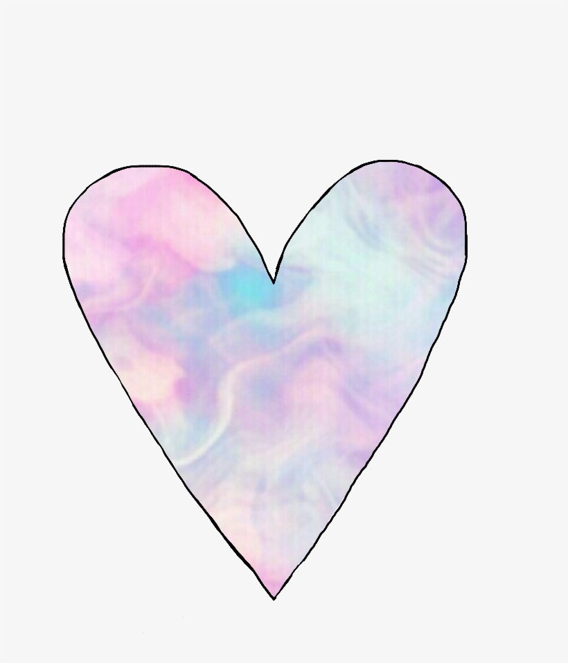 Heart Galaxy Tumblr Hipster Love - Love Hearts, transparent png