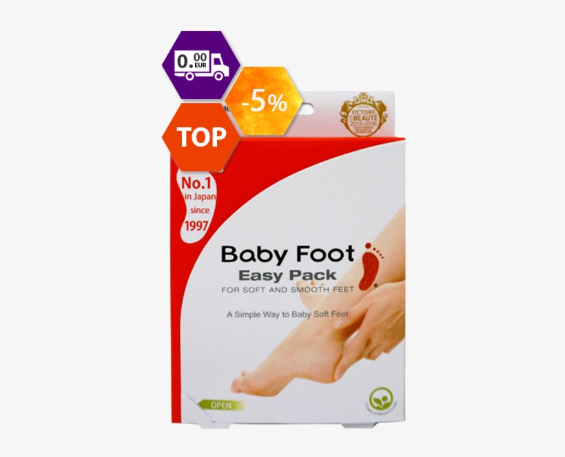 Baby Foot Easy Pack Deep Exfoliation, transparent png