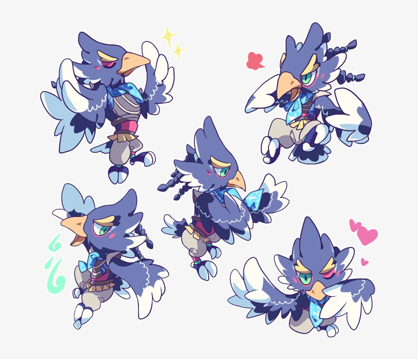 Revali Precious Pompous Bird Boy <==== True>>>who Is - Revali Cute Fanart, transparent png