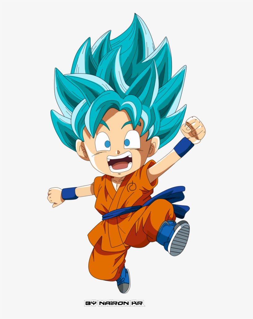 Goku Ssgss - Ảnh Goku Chibi, transparent png