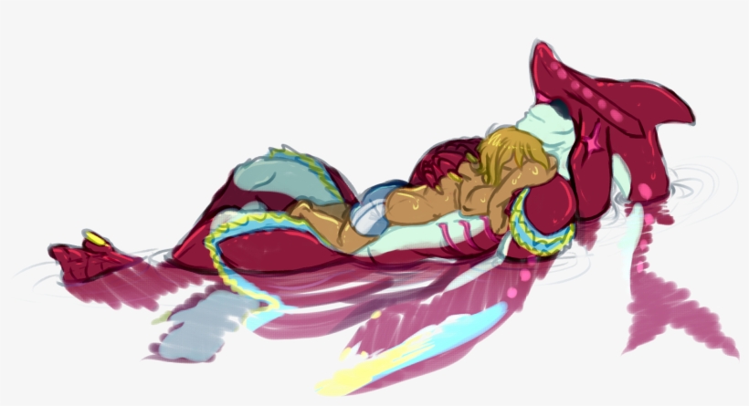 [p] Rest By Derangedleech - Link And Sidon Gay, transparent png