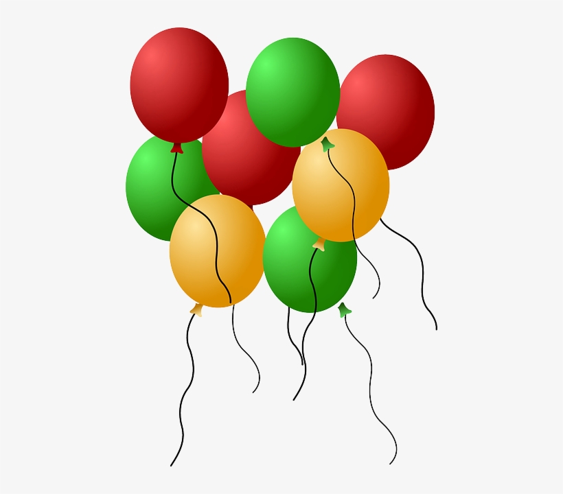 Balões Em Png - Tarjeta De Cumpleaños Con Bendiciones, transparent png