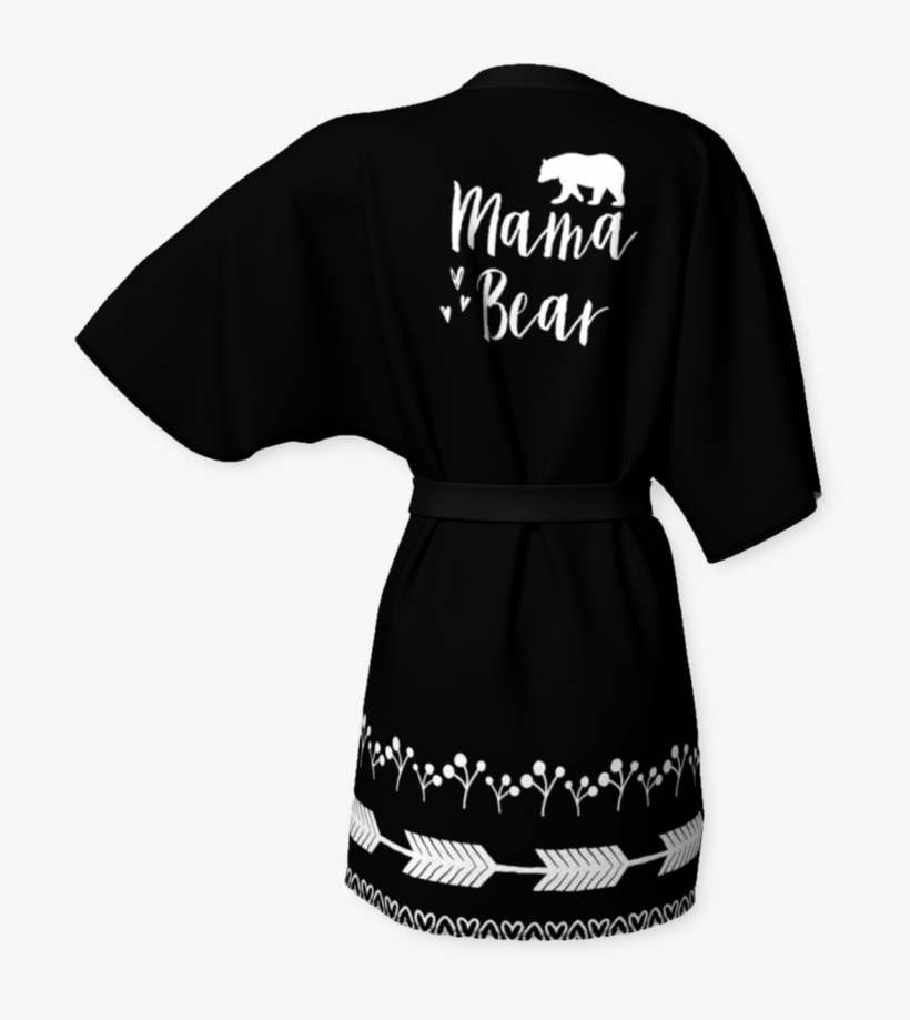 Mama Bear Kimono Robe - Kimono, transparent png