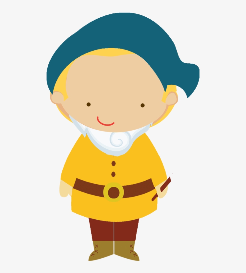 Hoje Disponibilizaremos Fundos E Imagens Para Papelaria - Anoes Branca De Neve Cute Png, transparent png