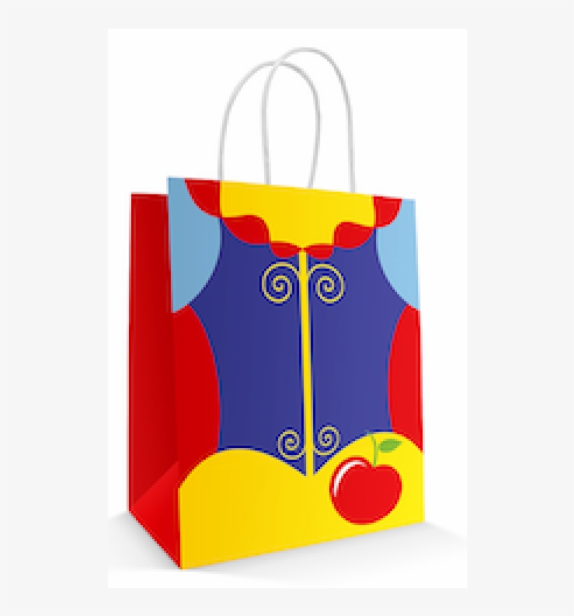 10 Sacolas Maça - Snow White, transparent png