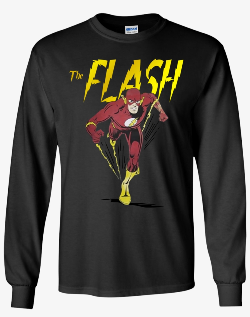 Flash Classic Barry Allen Dash Men's T Shirt G240 Gildan - Dc Comics Super Heroes: The Filmation Adventures, Vol., transparent png