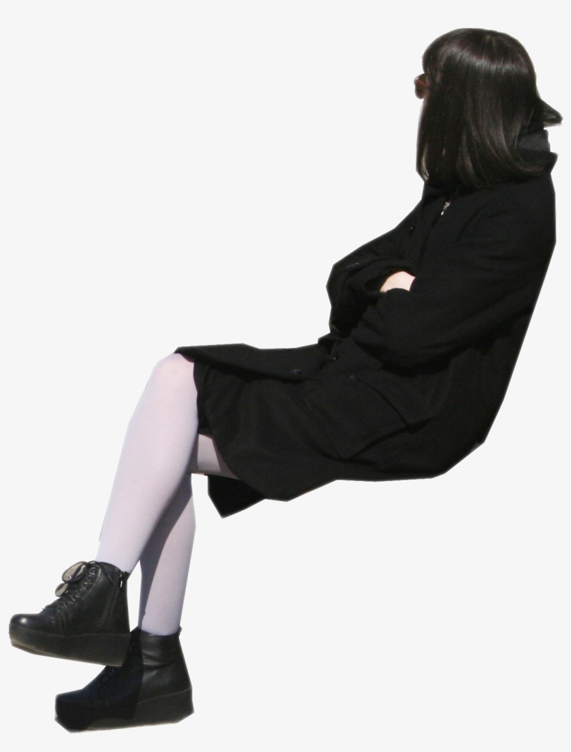 People Sitting Png Cutout, transparent png