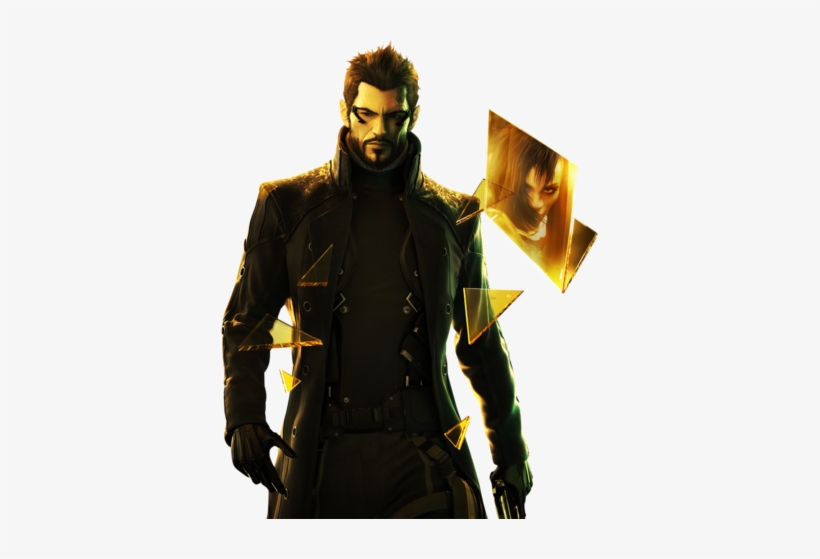 Adam Jensen - Deus Ex Human Revolution Iphone, transparent png