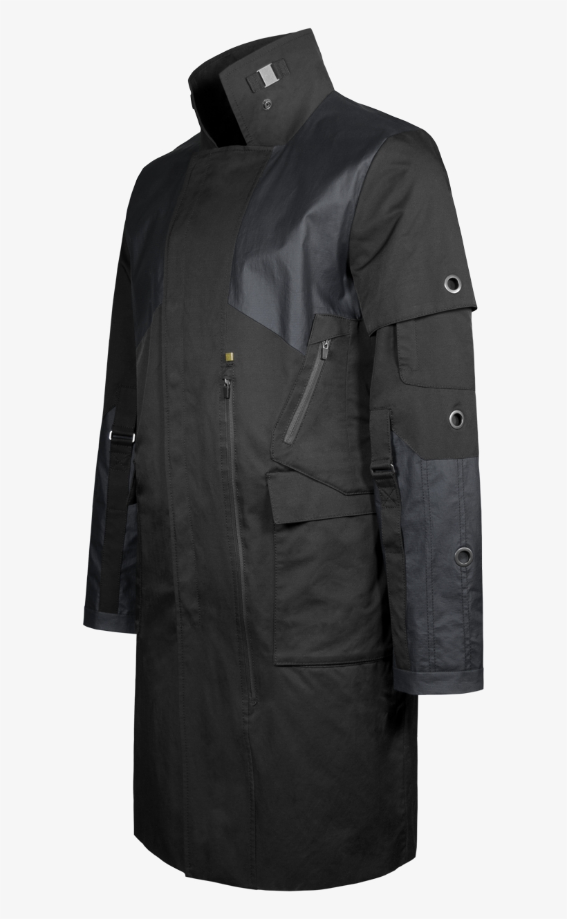 Adam Jensen Coat - Fashion, transparent png