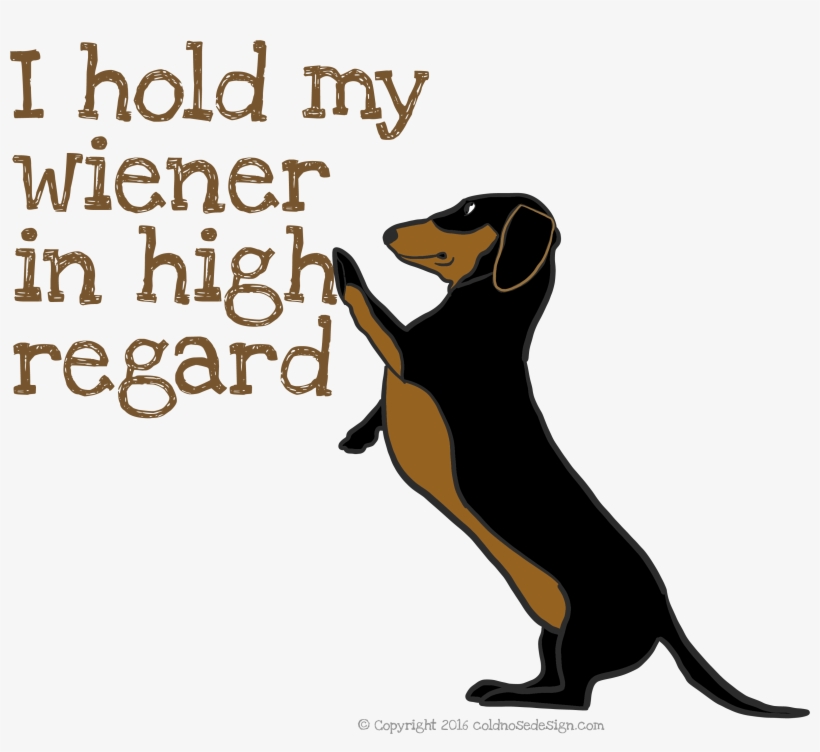 Holding My Wiener - Hold My Wiener Dog Beach Towel, transparent png
