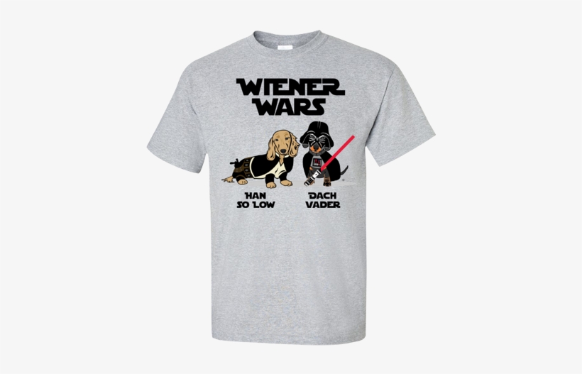 Wiener Wars Unisex T-shirt - Wiener Wars Dachshund T-shirt, transparent png
