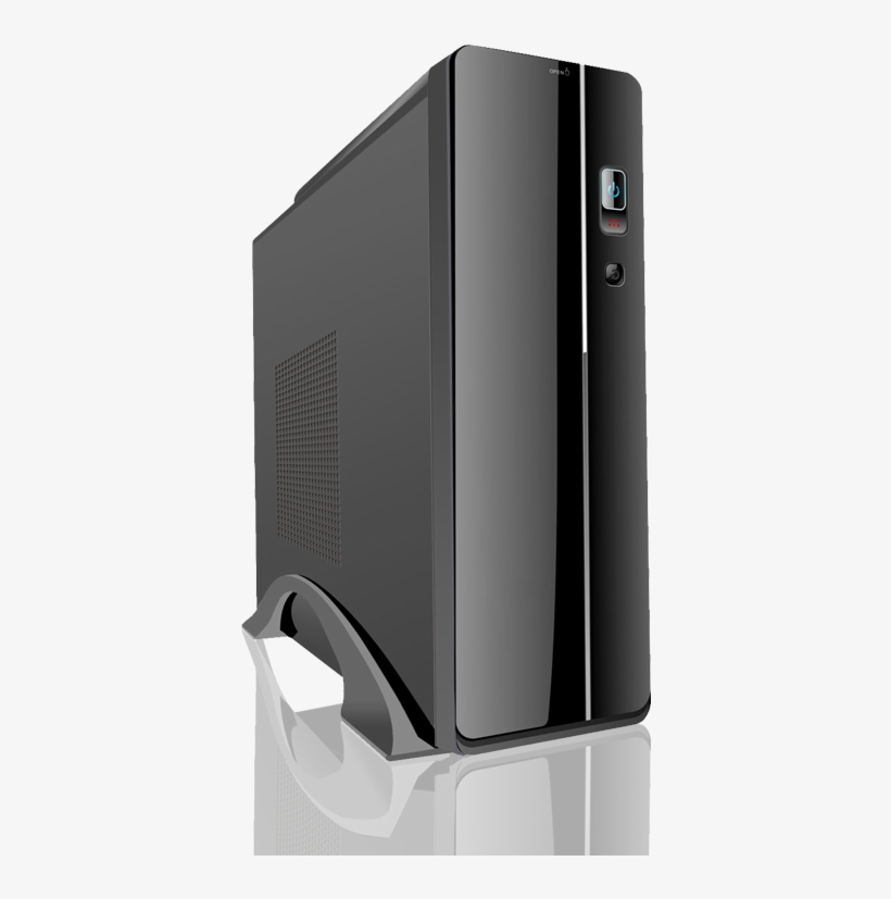 Gaming Pcs, Custom Gaming Computers - Cit S003b Black Itx Case - 300w Power Supply, transparent png