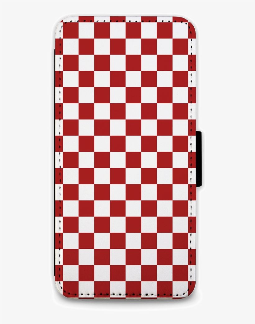 Red Checker - Black And White Mobile Back Cover For Boys, transparent png