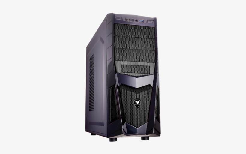 Cougar Volant 2 Midi-tower Gaming Case - Black, transparent png