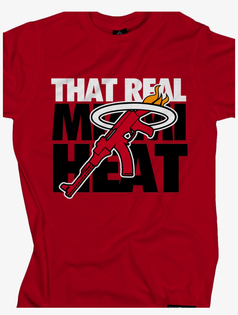 Miamiheat Red4 5 Web - Active Shirt, transparent png