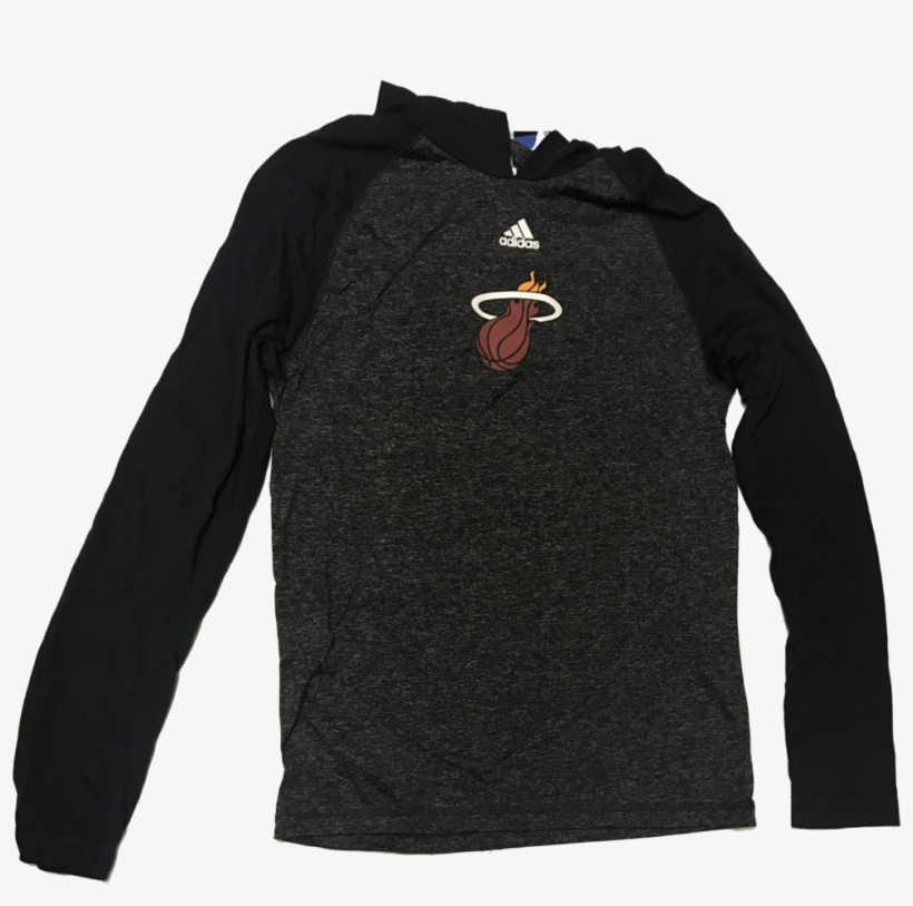 Miami Heat Adidas Ultimate Long Sleeve Hoodie - Miami Heat, transparent png