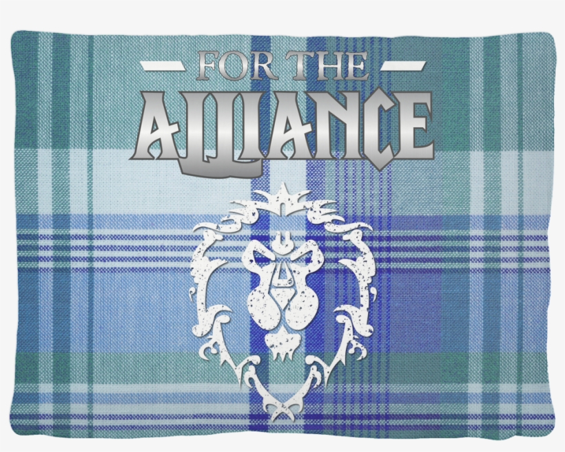 World Of Warcraft "for The Alliance" - Sutherland Hunting Tartan, transparent png