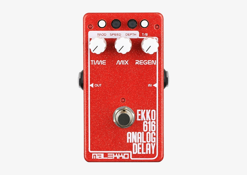 Malekko Ekko - Malekko Ekko 616 Mk2 Analogue Delay Pedal, transparent png