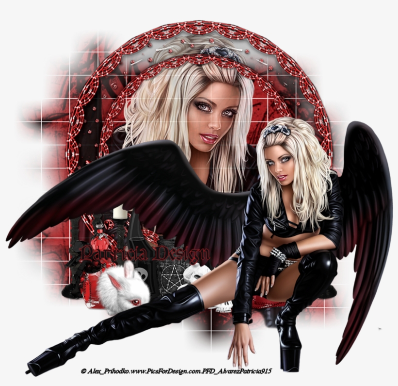 Black Angel - Girl, transparent png
