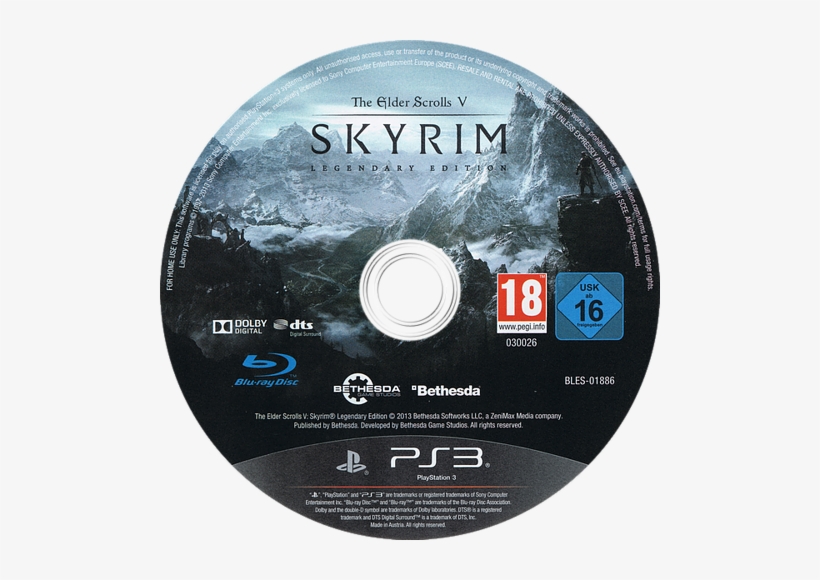 Gb Eye Skyrim Vista Framed Collector Print, transparent png