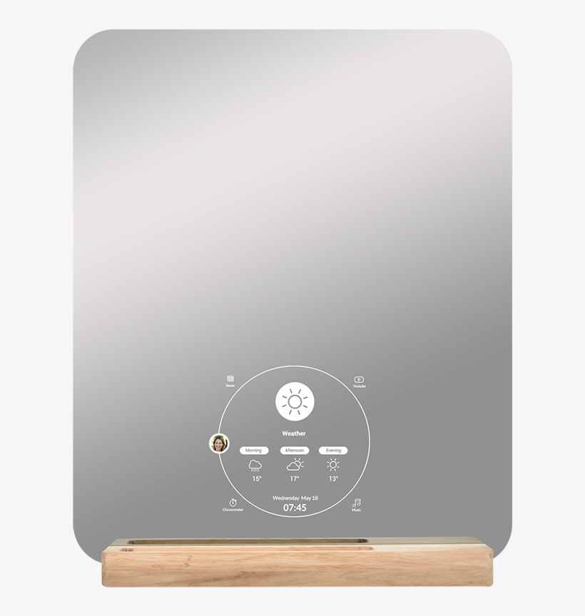 "fully Customizable" - Led Spiegel Miralite Connect Smart, transparent png