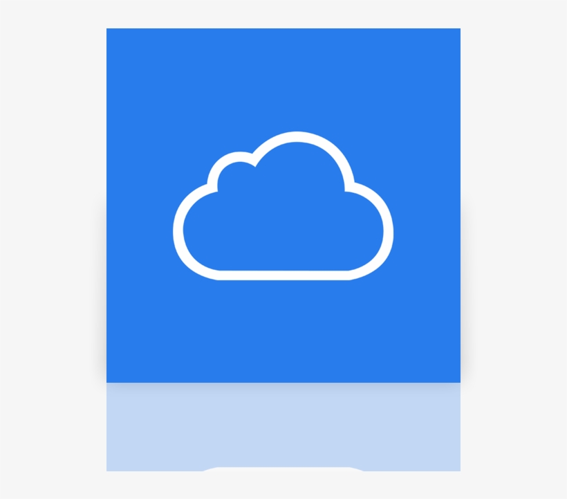 Mirror, Icloud Icon - Icloud, transparent png