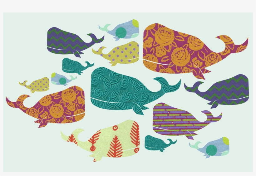 Whales2 - Illustration, transparent png