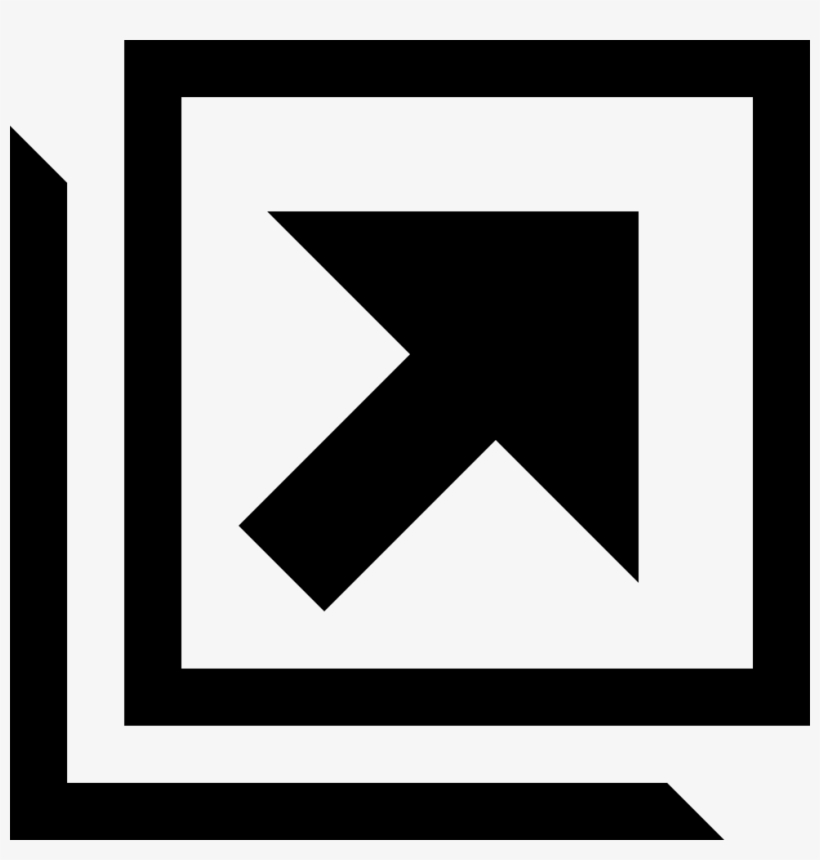 New-tab Out External Outside Popout Link Blank Comments - New Tab Icon, transparent png