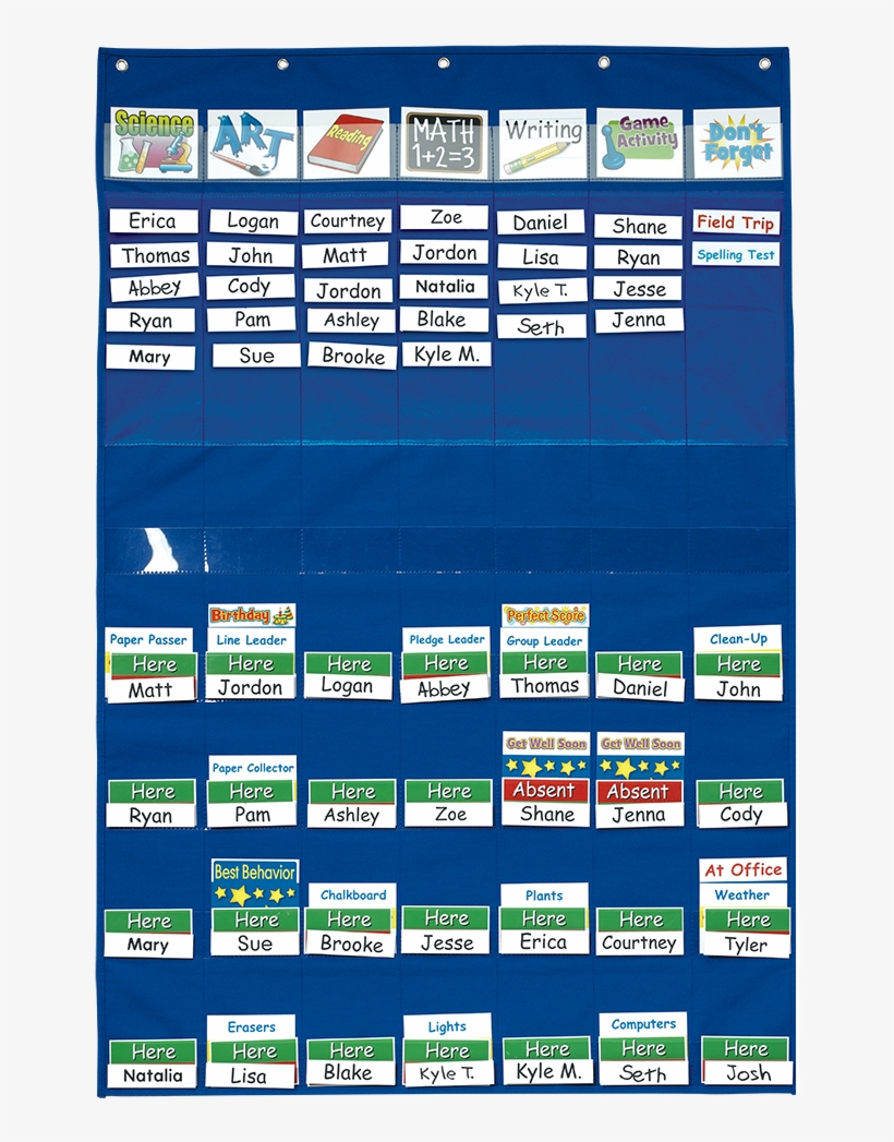 Lauri Logo - Smethport 738 Pocket Chart- Classroom Management- Pack, transparent png